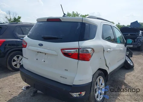 2018 Ford Ecosport Se from USA, damaged, VIN MAJ6P1UL9JC192542
